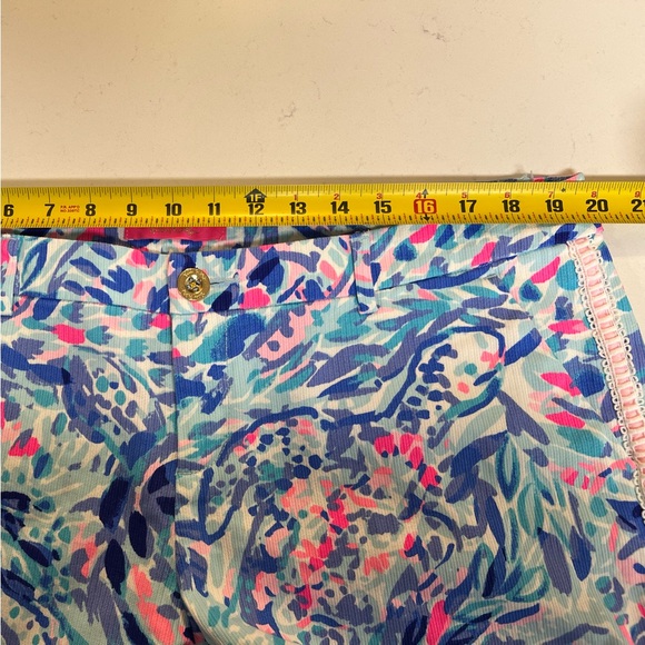 NWT Lilly Pulitzer Callahan Size 16 Short With Lace In Breakwater Party Wave - Picture 8 of 8